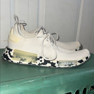 Adidas White and Black “Cow” NMD